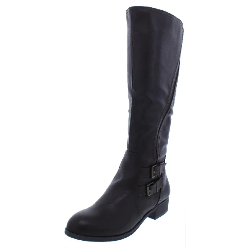 Boots with cushy heel pads -Style & Co. Womens Milah Tall Casual Mid-Calf Boots