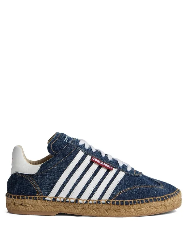 Athletic shoes with modern technology -DSQUARED2 Denim Espadrilles for Men