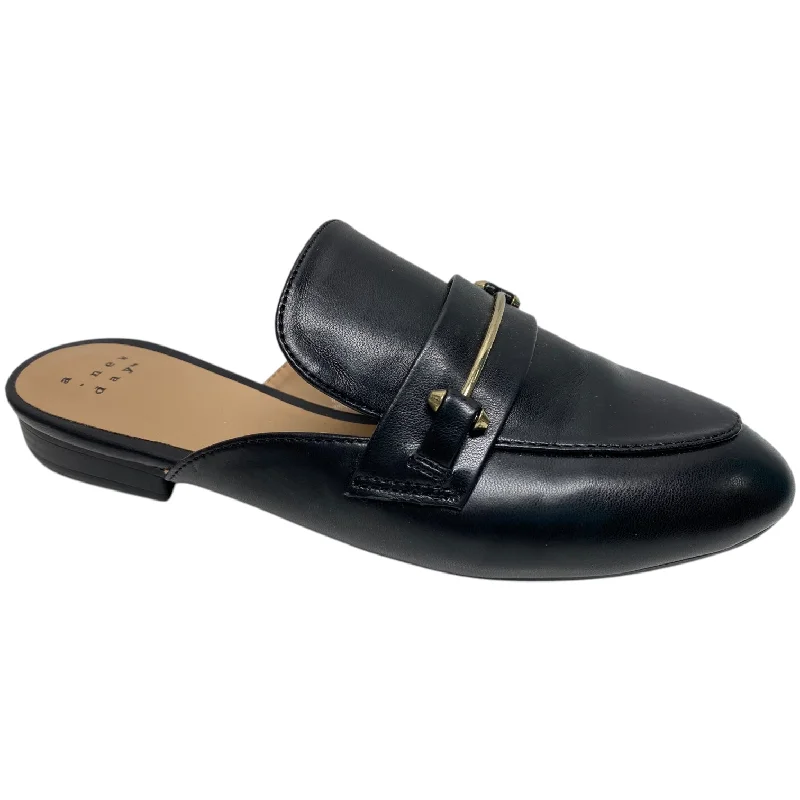 Flats for men with knee soothing -Shoes Flats By A New Day In Black, Size: 7.5