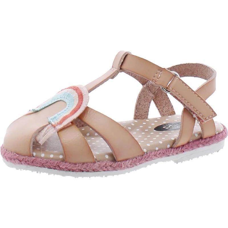 Breathable sandals for light seaside evenings-Dr. Scholl's Shoes Girls Chase Rainbows Toddler Rainbow Sandals