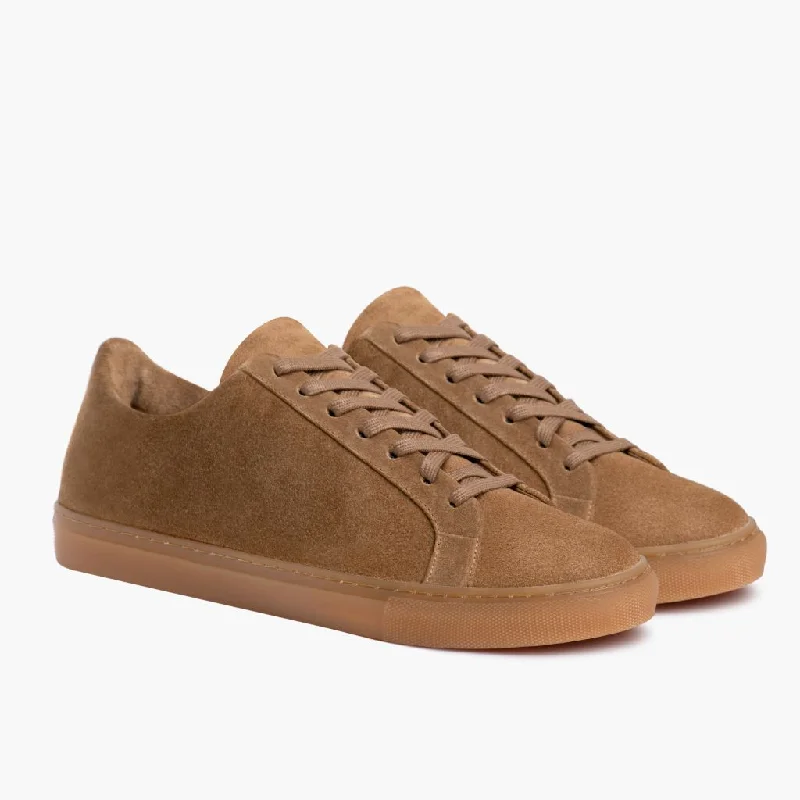 Athletic shoes for active adults -Premier Low Top | Camel