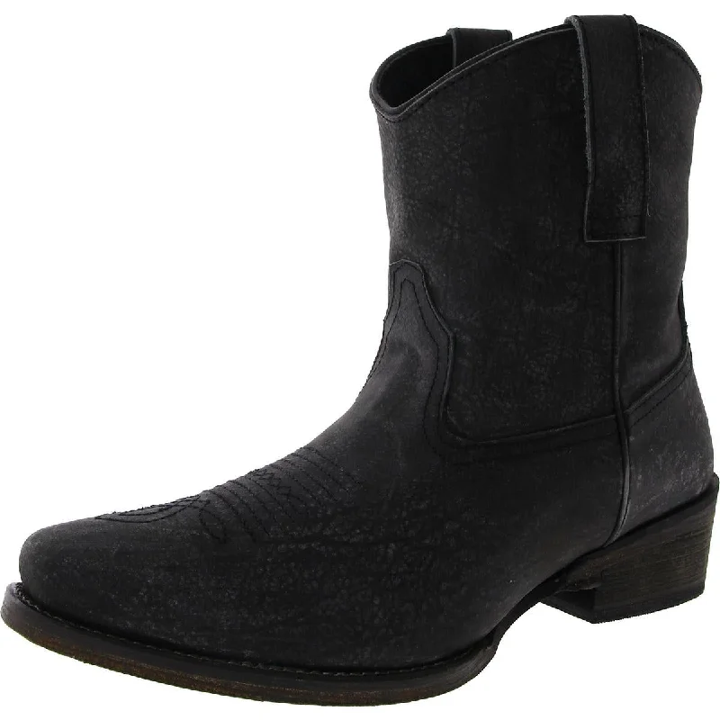 Boots with desk ridge hush -Roper Womens Leather Ankle Cowboy, Western Boots