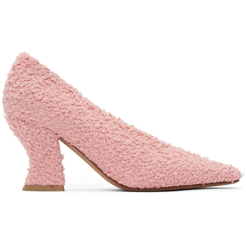 High heels for breezy autumn style -Bottega Veneta Bouclé Almond Pumps