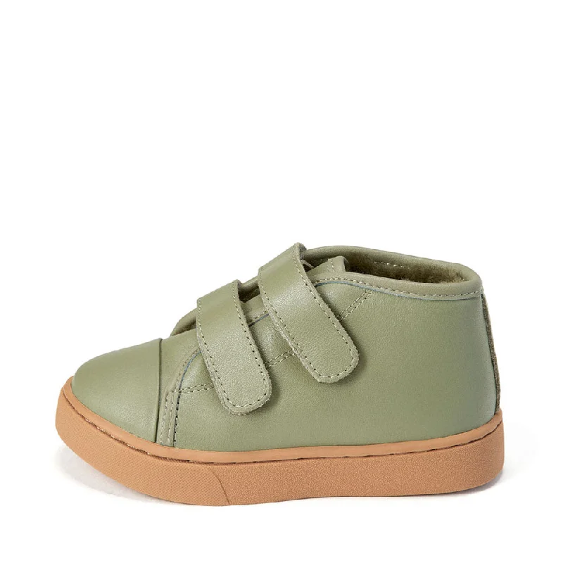 Athletic shoes with padded soles -Blake Khaki