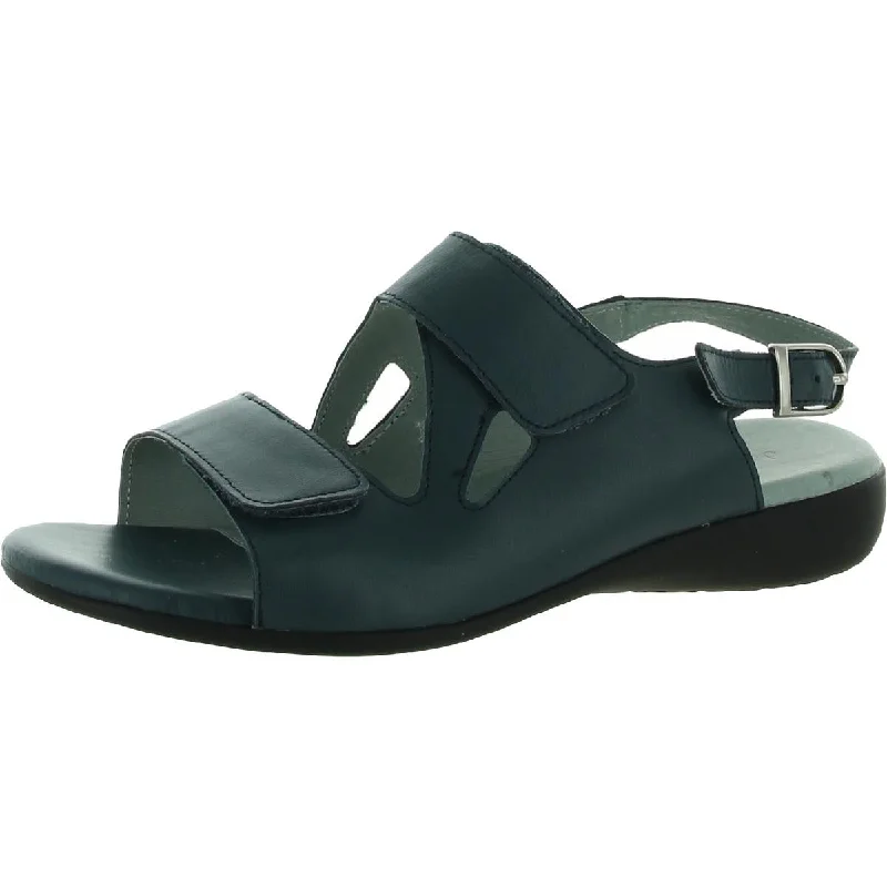 Comfortable sandals for hot beach evenings-David Tate Womens Glove Leather Banded Slingback Sandals