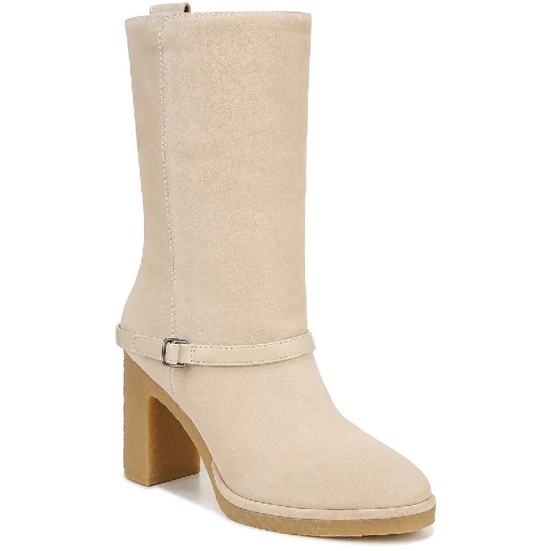 Boots with dusk ridge repose -Franco Sarto Womens Paxton Embellished Almond Toe Mid-Calf Boots