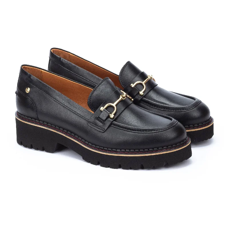 Affordable loafers for budget night strolls-Pikolinos Vicar Loafer Black Women's