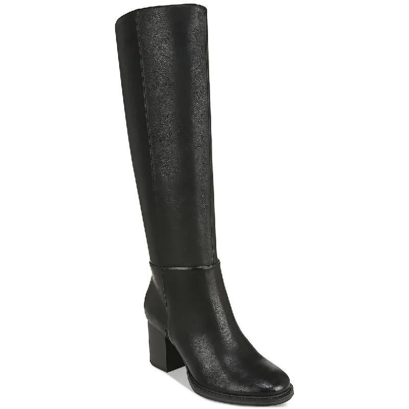 Boots for foot strain rest -Zodiac Womens Riona Faux Leather Tall Knee-High Boots