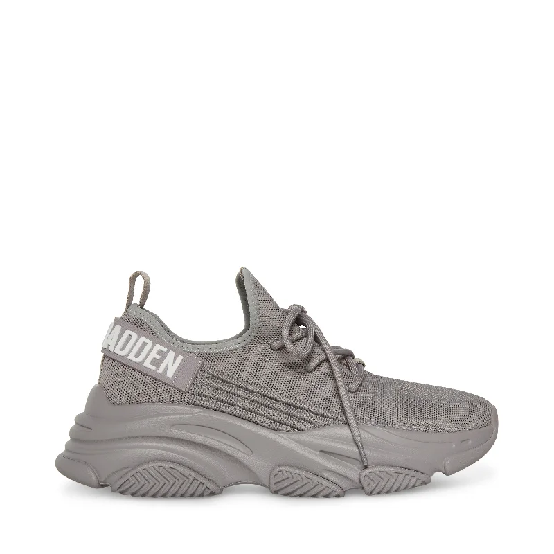 Athletic shoes with cushioned bases -Prospect Trainer GREY