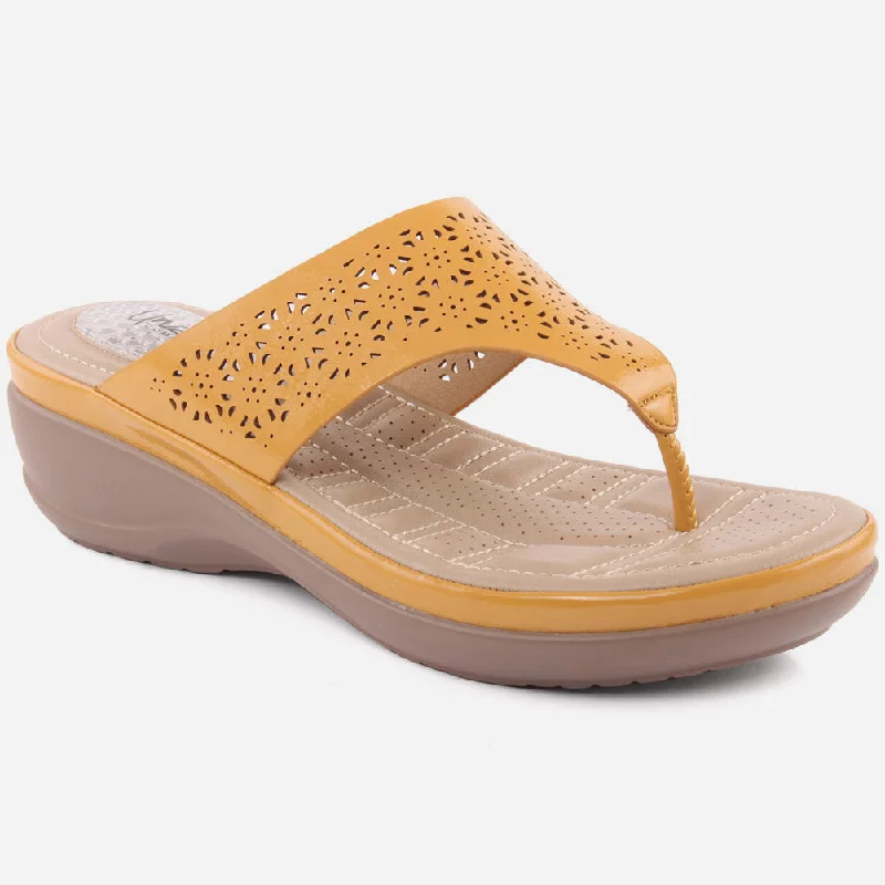 Slippers with solid nap beds -Women "JENNY" Casual Comfort Slippers