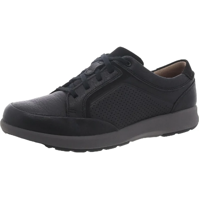 Athletic shoes for tough trails -Unstructured by Clarks Mens Un Trail Form 2 Leather Casual And Fashion Sneakers