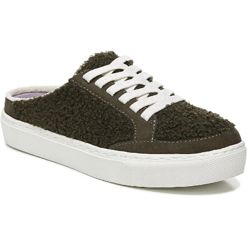 Athletic shoes for extended runs -Dr. Scholl's NBD Women's Faux Shearling or Wool Slip On Sneaker Mules