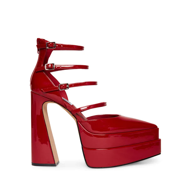 CLARA RED PATENT