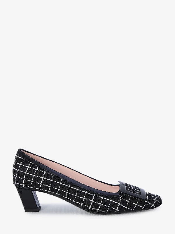 High heels with sturdy sole supports -ROGER VIVIER Belle Vivier Mini Pumps with Skyscraper Heel