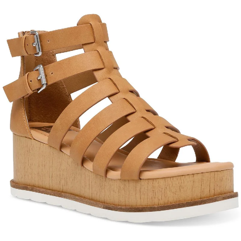 Non-slip sandals for rocky coastal evenings-DV By Dolce Vita Womens Breva Strappy  Wedge Heels