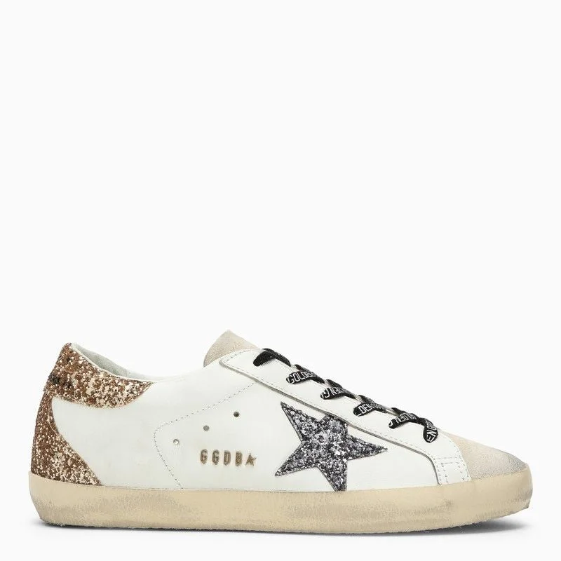 Athletic shoes with padded tongues -GOLDEN GOOSE Super-Star Women's Sneakers