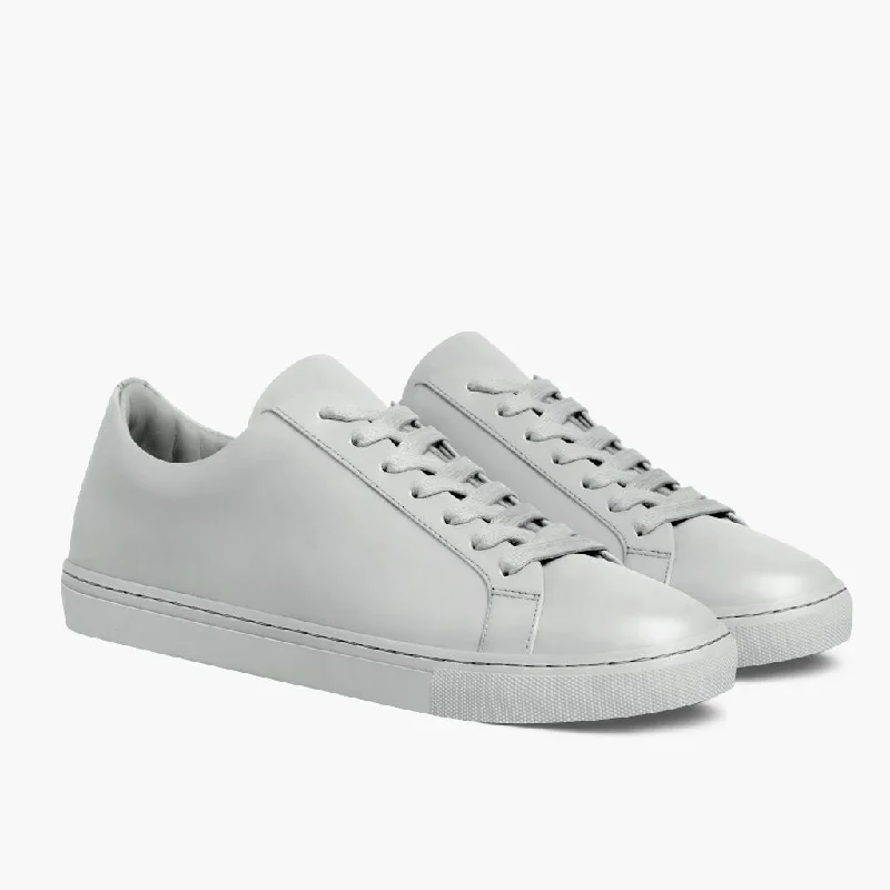 Athletic shoes with chic styles -Premier Low Top | Light Grey