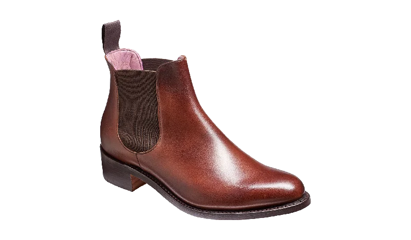 Violet - Walnut Calf / Brown Elastic