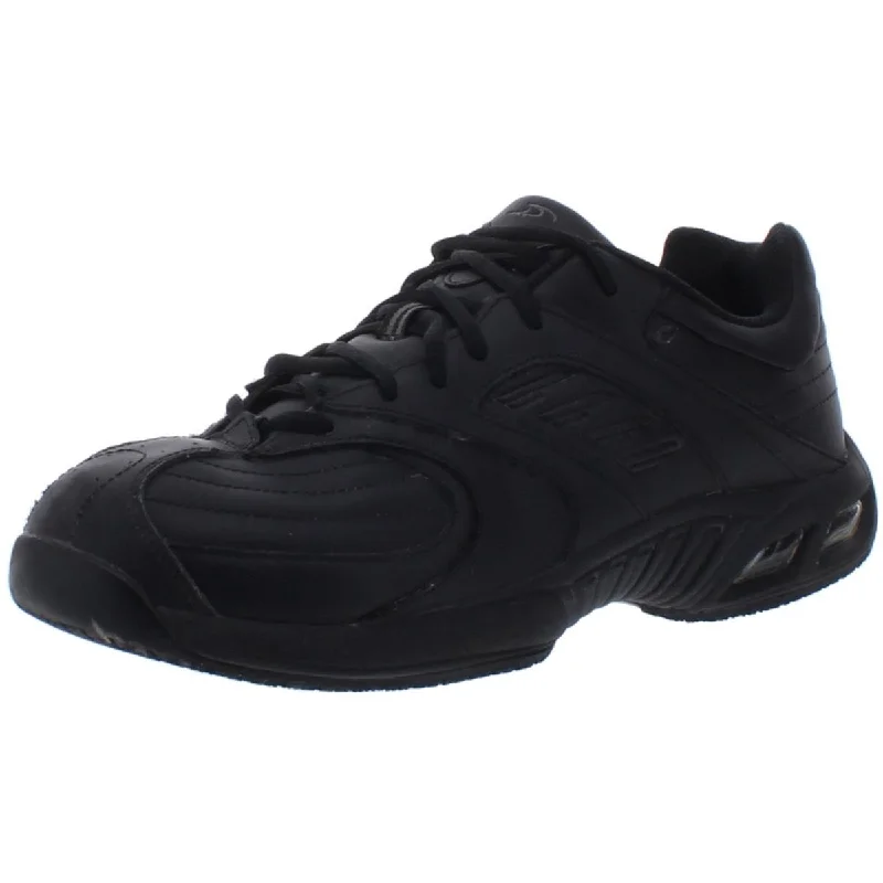 Athletic shoes for long runs -Dr. Scholl's Shoes Mens Cambridge II Leather Sneakers Work Shoes