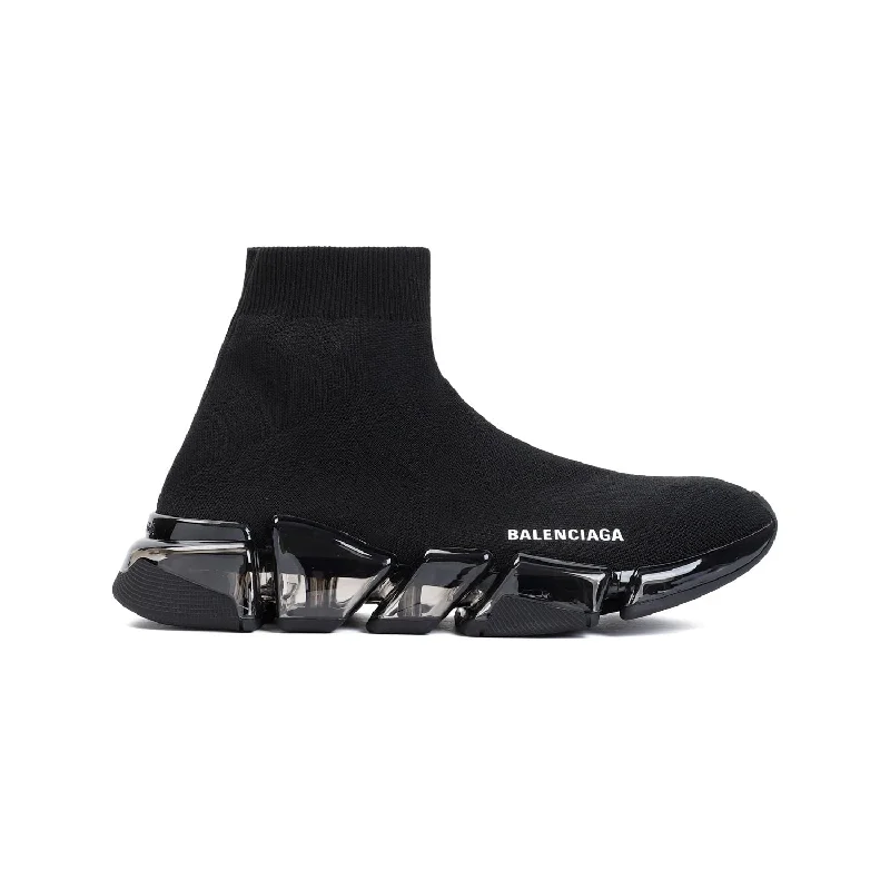 Athletic shoes with cool tones -BALENCIAGA Speed 2.0 Stencil Sneakers for Women