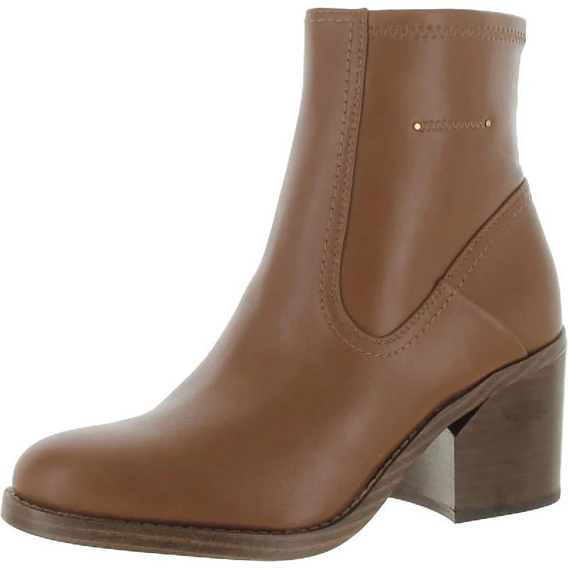 Boots for brisk ridge steps -Franco Sarto Womens Abril Faux Leather Short Mid-Calf Boots