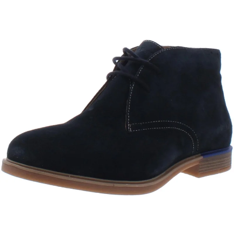 Navy Suede