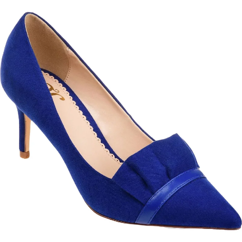 High heels with durable heel fabrics -Journee Collection Womens Marek Padded Insole Stilettos Pumps