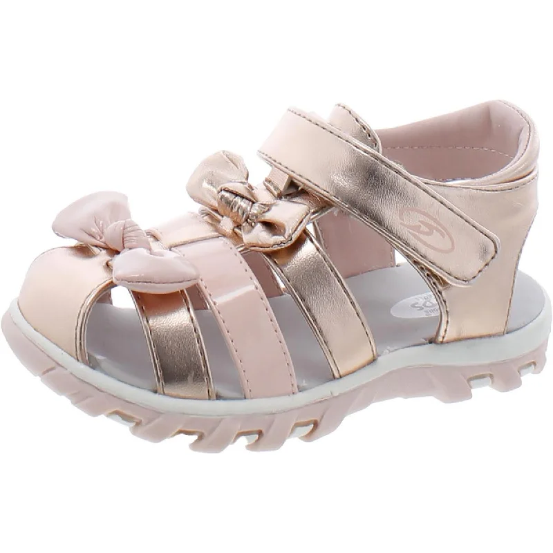 Trendy sandals for summer coastal evenings-Dr. Scholl's Shoes Girls Ella II Toddler Closed Toe Slingback Sandals