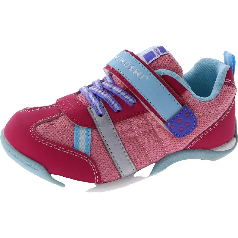 Athletic shoes for gym sessions -TSUKIHOSHI Girls Faux Leather Casual and Fashion Sneakers