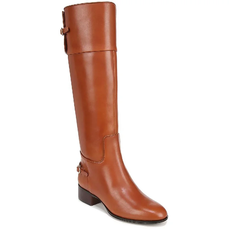 Boots with frugal cheer gifts -Franco Sarto Womens Jazrin Leather Wide Calf Knee-High Boots