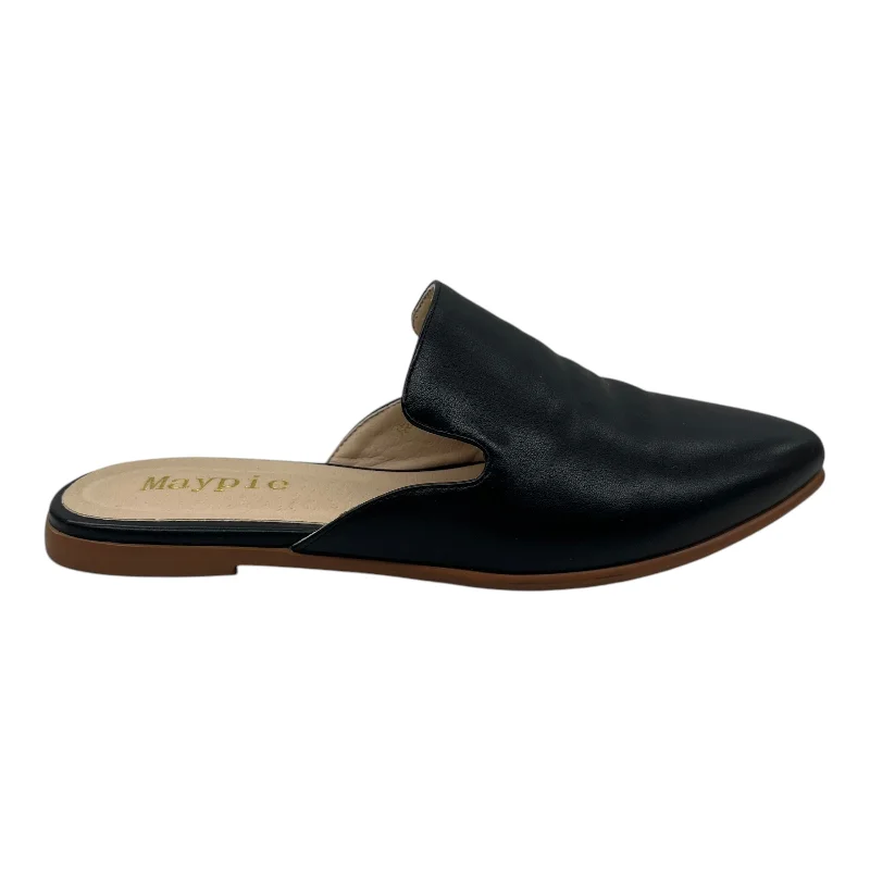 Flats with plush sole linings -Shoes Flats By Clothes Mentor In Black, Size:7