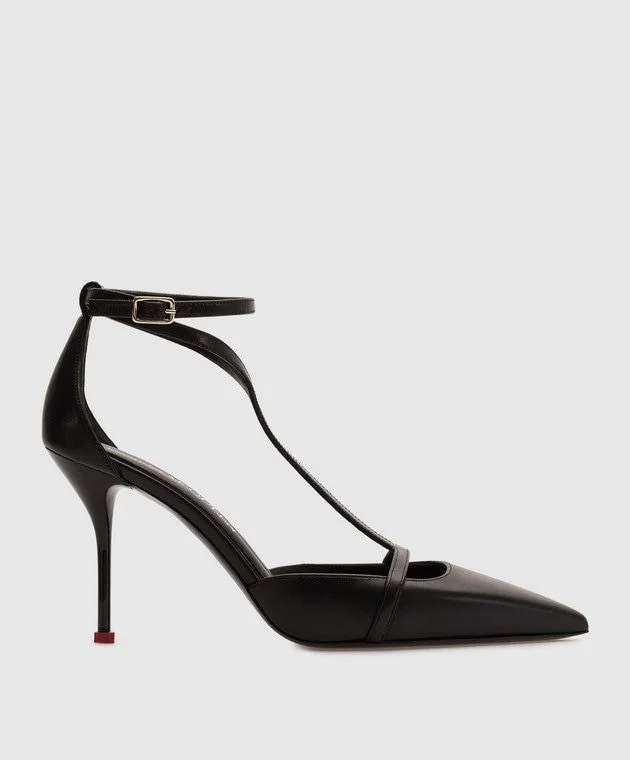 High heels for long fall scenes -ALEXANDER MCQUEEN Elegant Women's Pumps