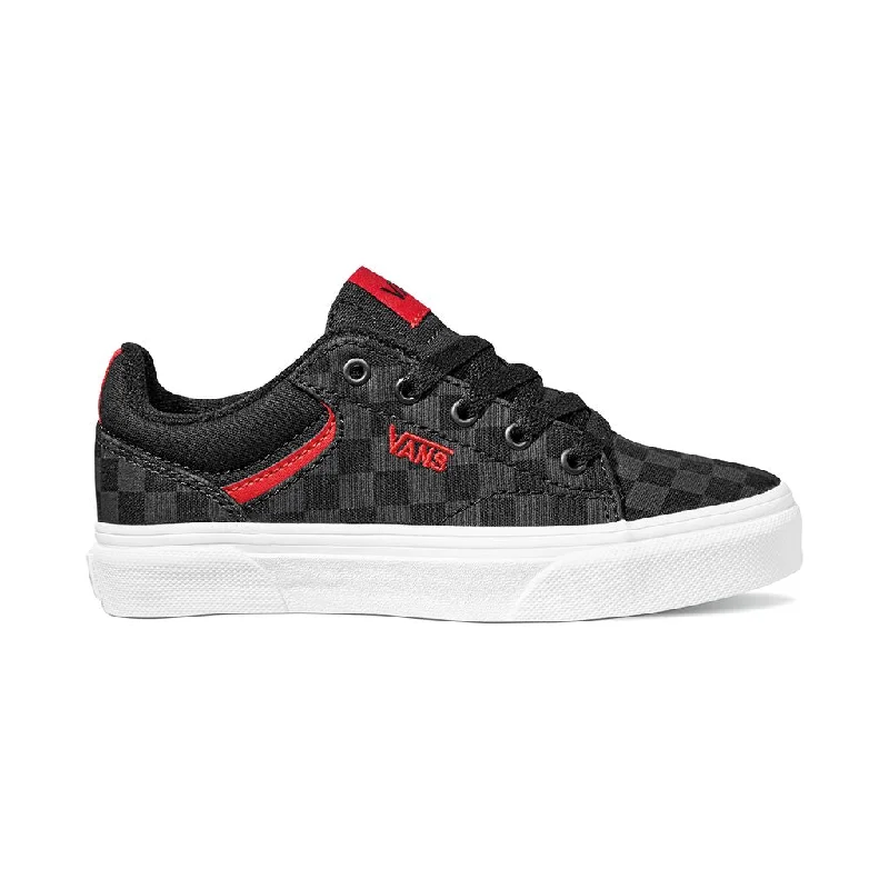 Athletic shoes with stylish tones -Boy's Vans Seldan Shoe