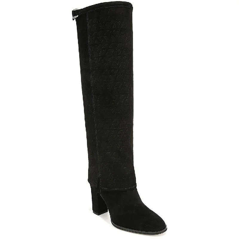 Boots for cozy ridge desks -Franco Sarto Womens Informa West Suede Knee-High Boots