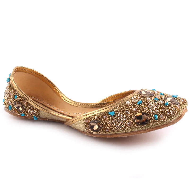 Slippers with brisk nap eves -Women MANTRA Indian Khussa Slippers