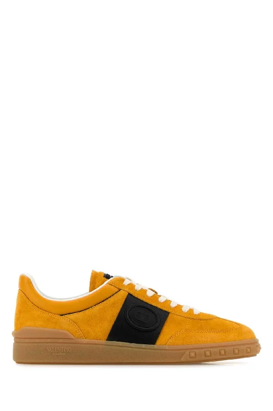 Athletic shoes with firm linings -VALENTINO GARAVANI Suede Upvillage Sneaker for Men