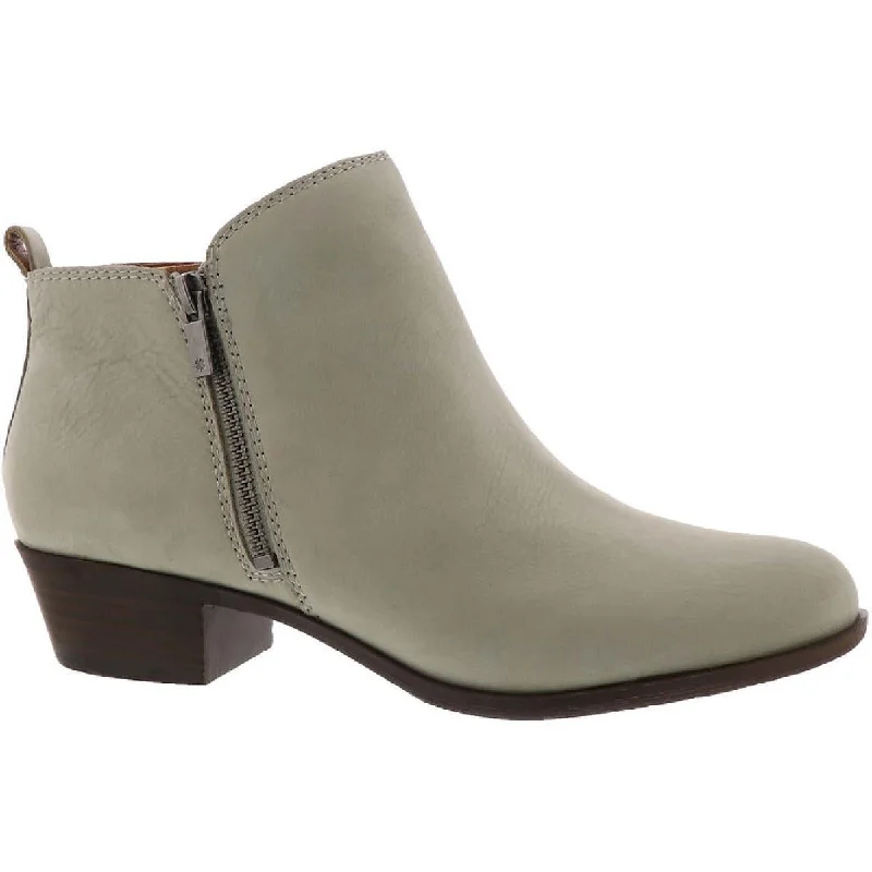 Slip-on boots with fast ridges -Lucky Brand Women's Basel Ankle Bootie