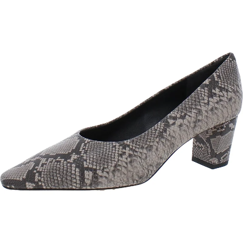 Slip-on loafers for quick night strolls-Vince Womens Ania Slip On Dressy Loafer Heels