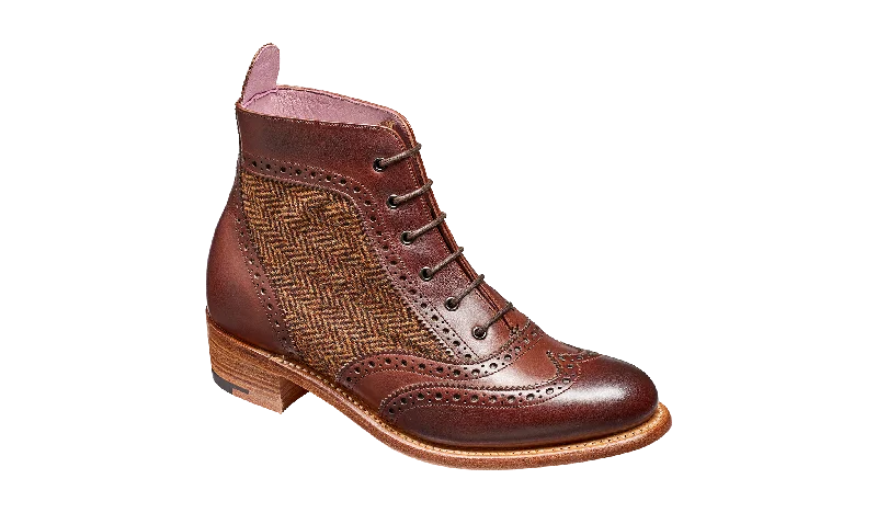 Grace - Walnut Calf Brown Tweed