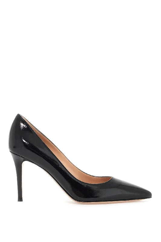 High heels with crisscross heel straps -Gianvito Rossi Women's Gianvito 85 Pumps