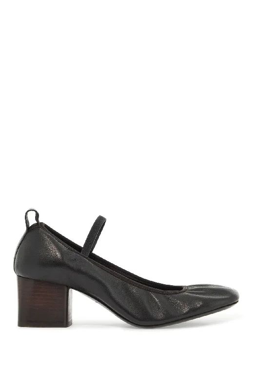 High heels with padded sole linings -Lemaire Women's 'Ballerina Style Nappa Leather