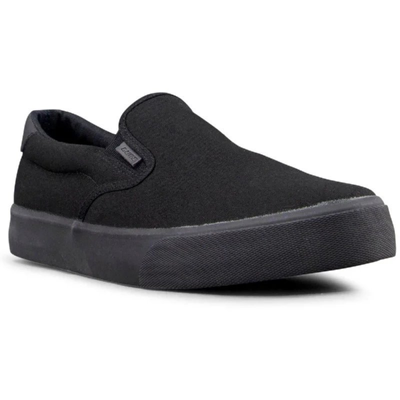 Athletic shoes for active children -Lugz Mens Clipper Canvas Laceless Slip-On Sneakers