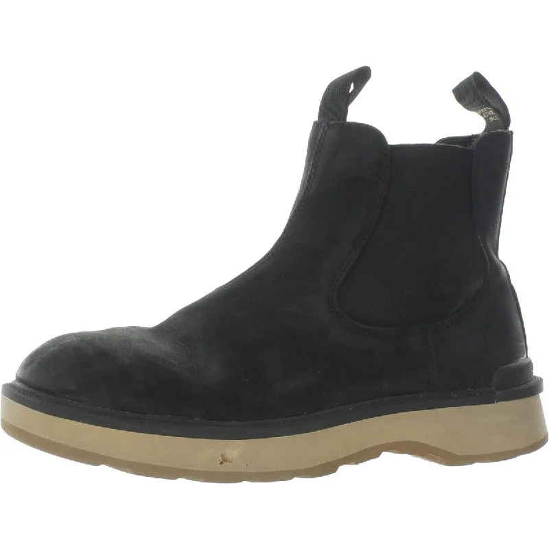 Slip-on boots with fast ridges -Sorel Womens Hi-Line Leather Waterproof Chelsea Boots