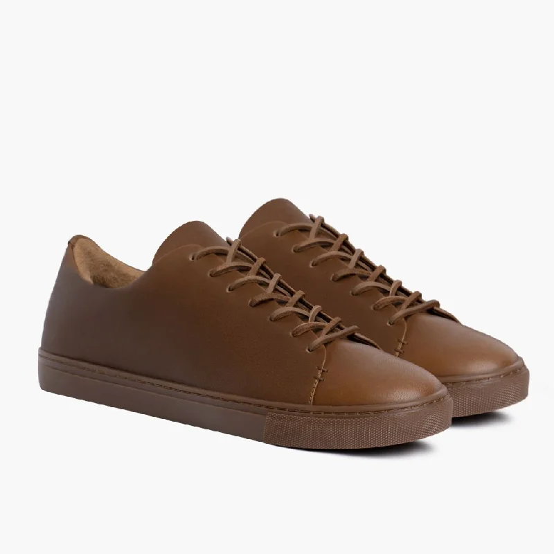 Athletic shoes with cozy padding -Premier Low Top | Hickory Vachetta