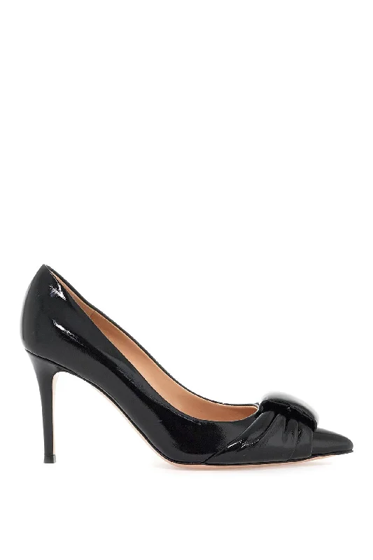 High heels for calm indoor evenings -Gianvito Rossi Women's 'Patent Leather DãCollet