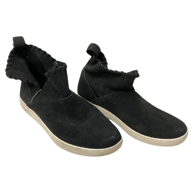 Flats with frost-resistant uppers -Shoes Flats By Koolaburra By Ugg In Black, Size: 8