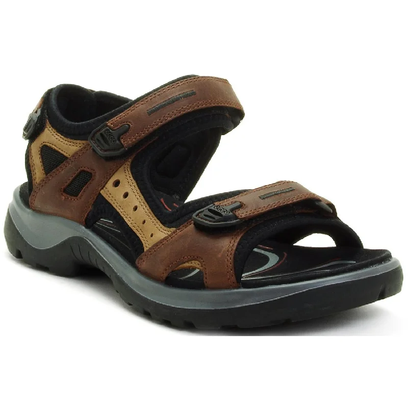 Lightweight sandals for warm coastal evenings-ECCO Womens Yucatan Comfort Insole Ankle Strap Sport Sandals