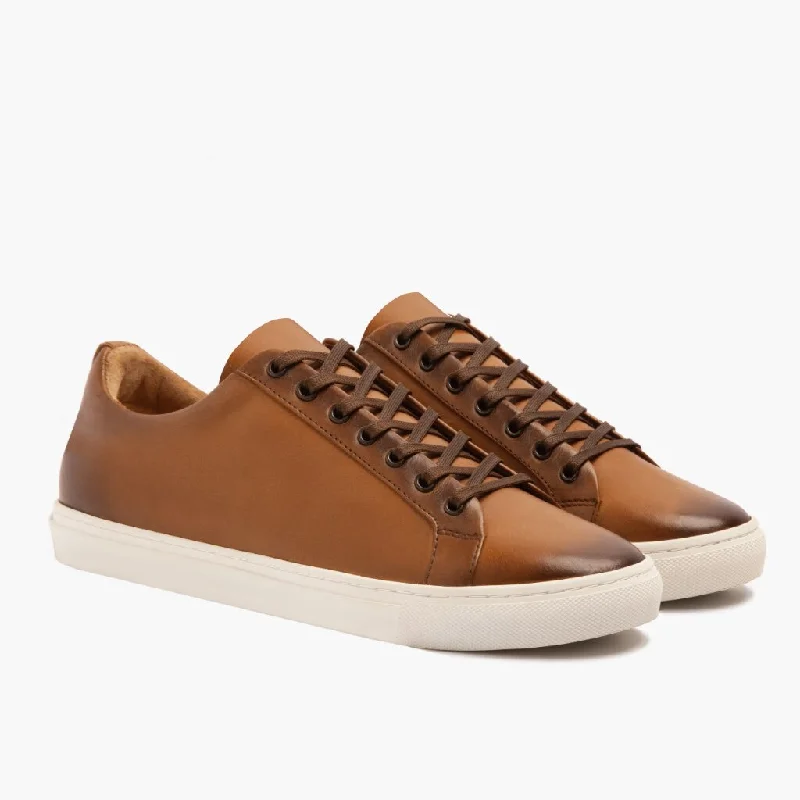 Athletic shoes with lively prints -Premier Low Top | Toffee