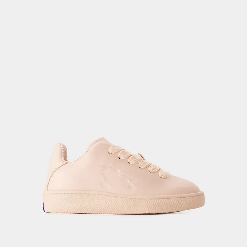 Athletic shoes for quick movements -BURBERRY Women's LF Box Sneakers - SS24 Collection