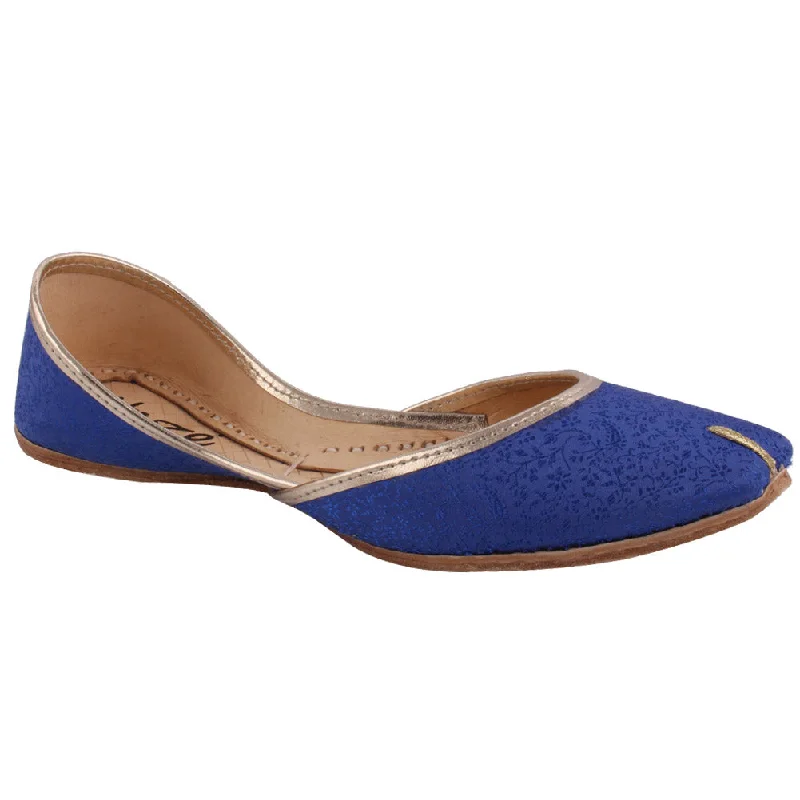 Slippers with night nap repose -Women’s ‘Alexandrite’  Indian Khussa Slippers